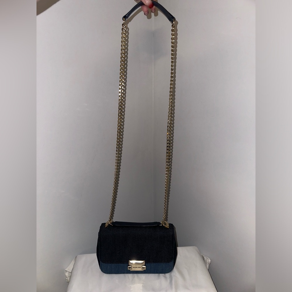 Michael Kors Sloan Small Denim crossbody! - Picture 9 of 9